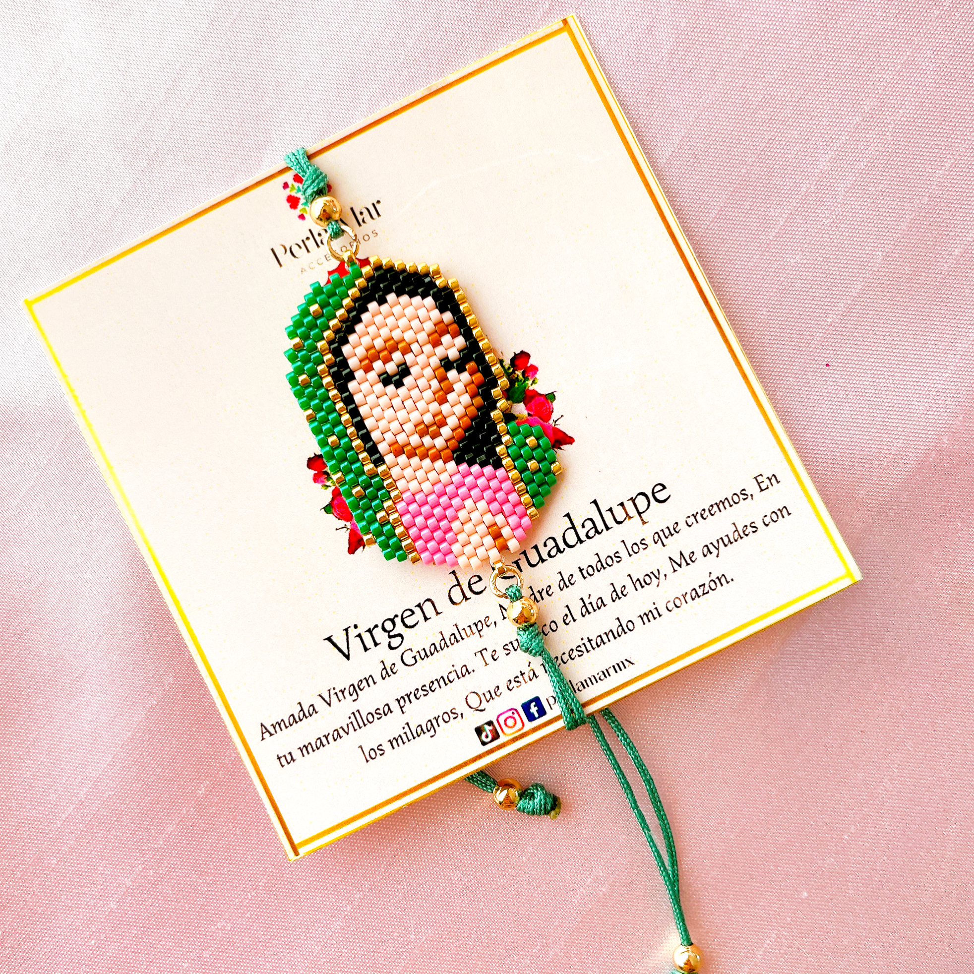Virgen de Guadalupe carita mediana