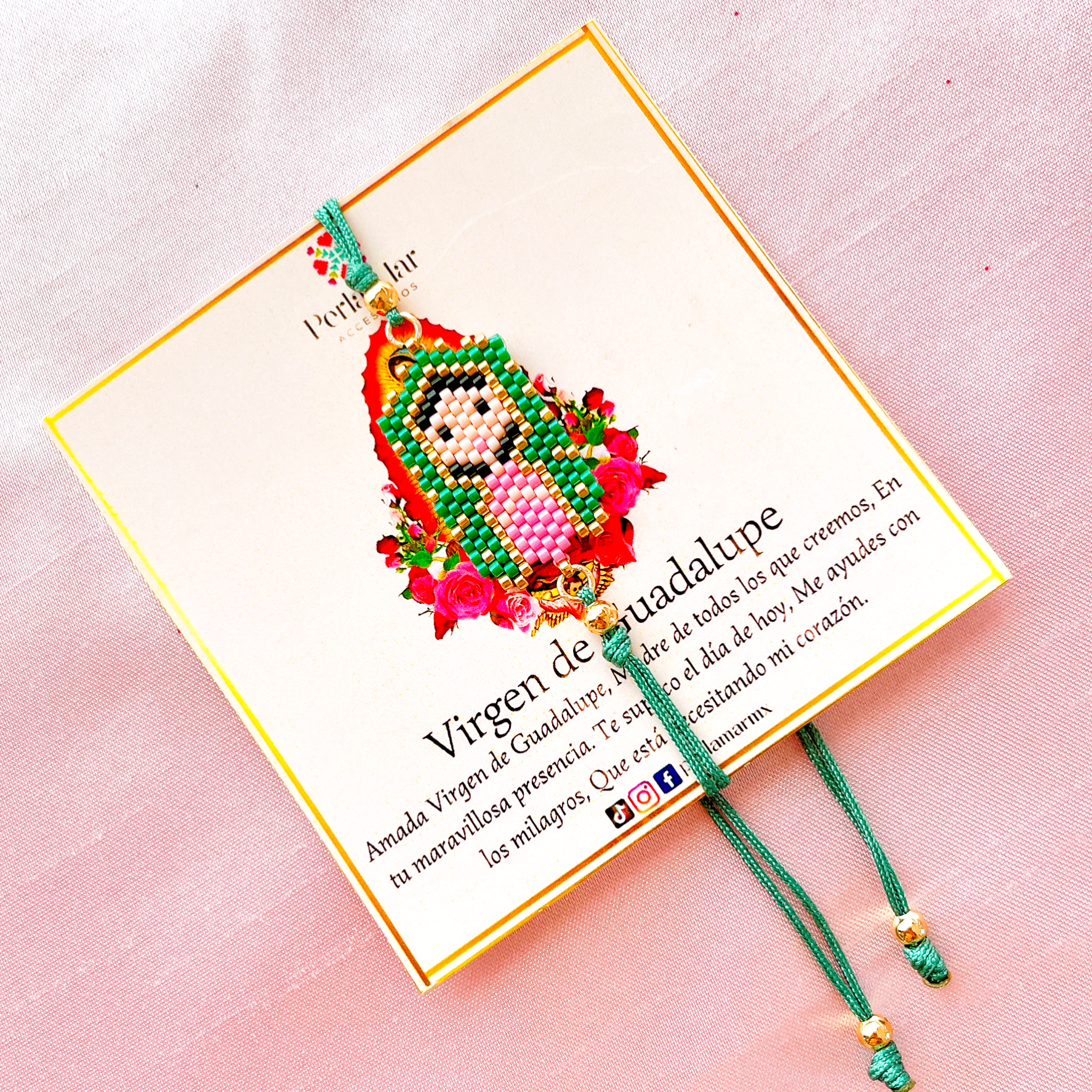 Virgen de Guadalupe rectangular