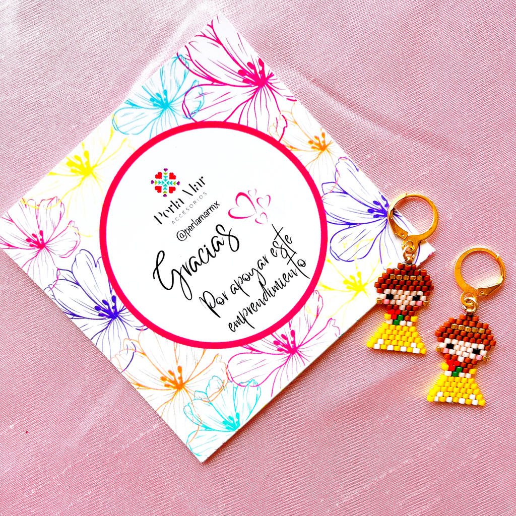 Aretes Miyuki princesas