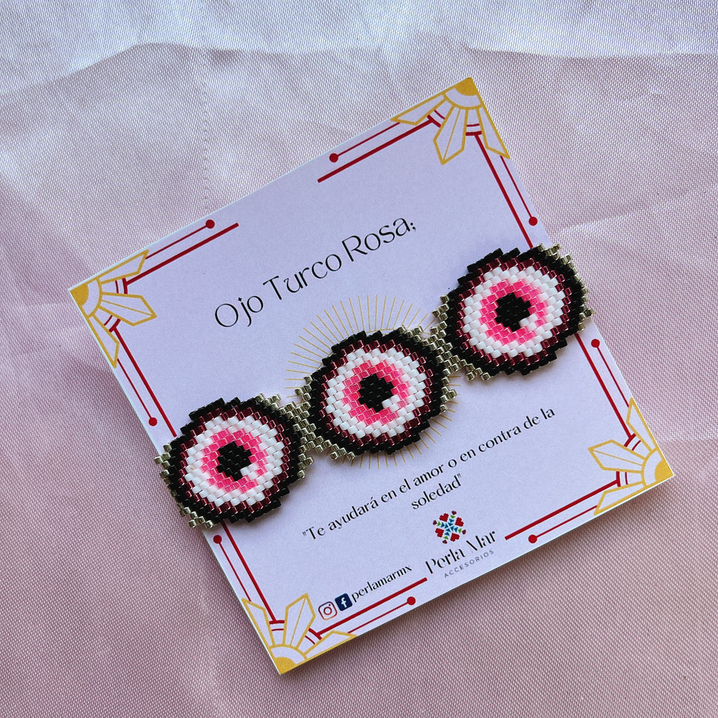 Pulsera ojo turco triple Miyuki