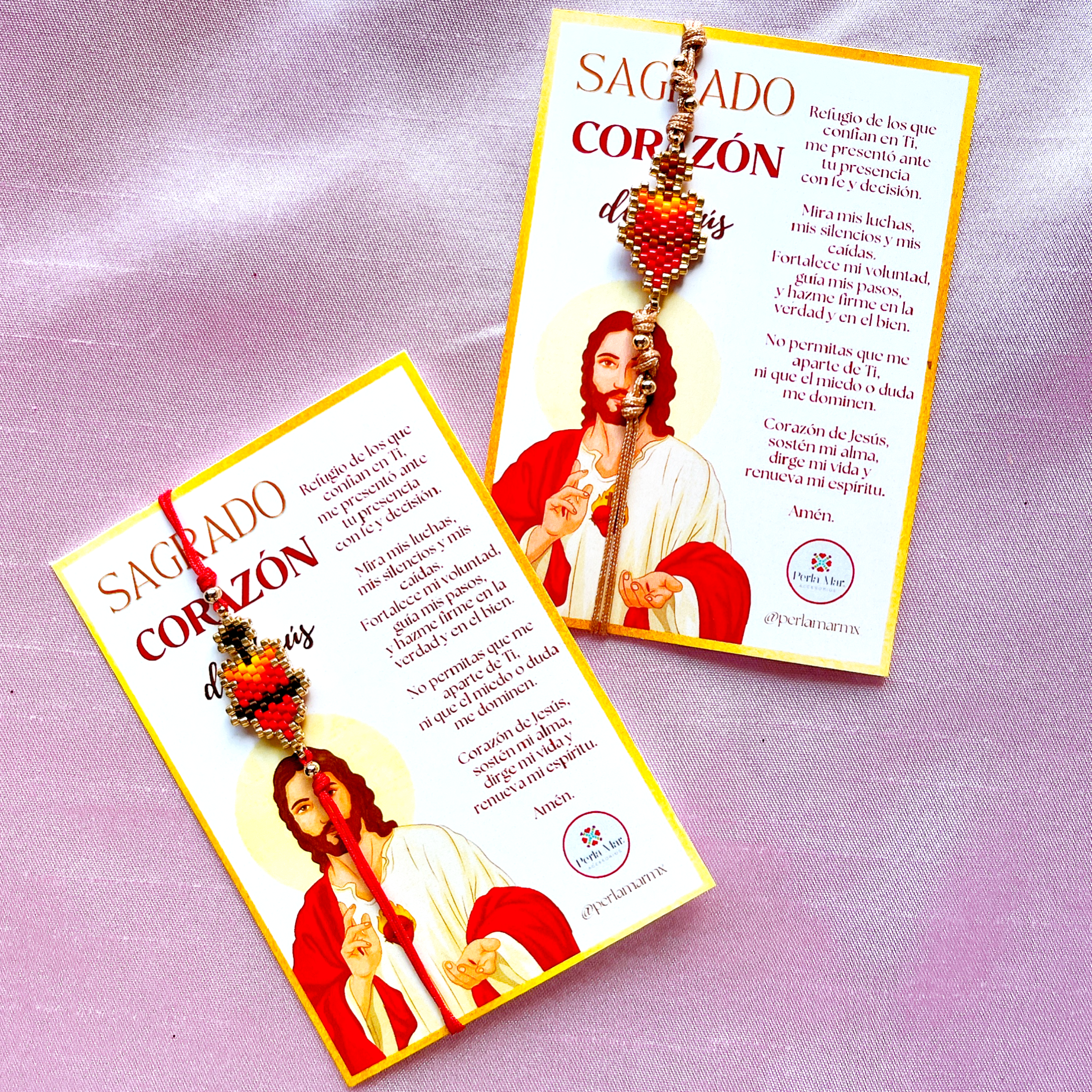 Pulsera sagrado corazón de Jesús chica