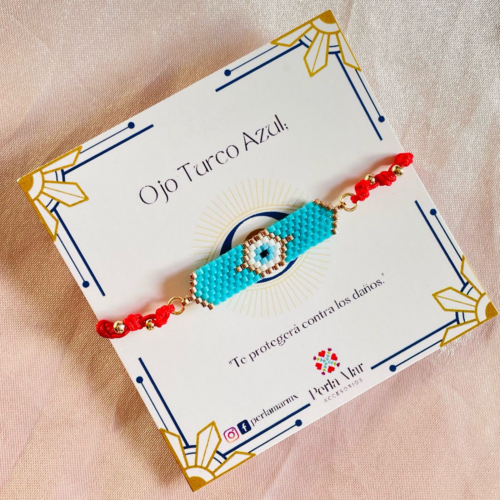 Pulsera Ojo Turco Corta