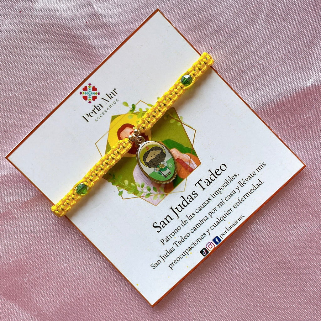 Pulsera san Judas dije de chapa