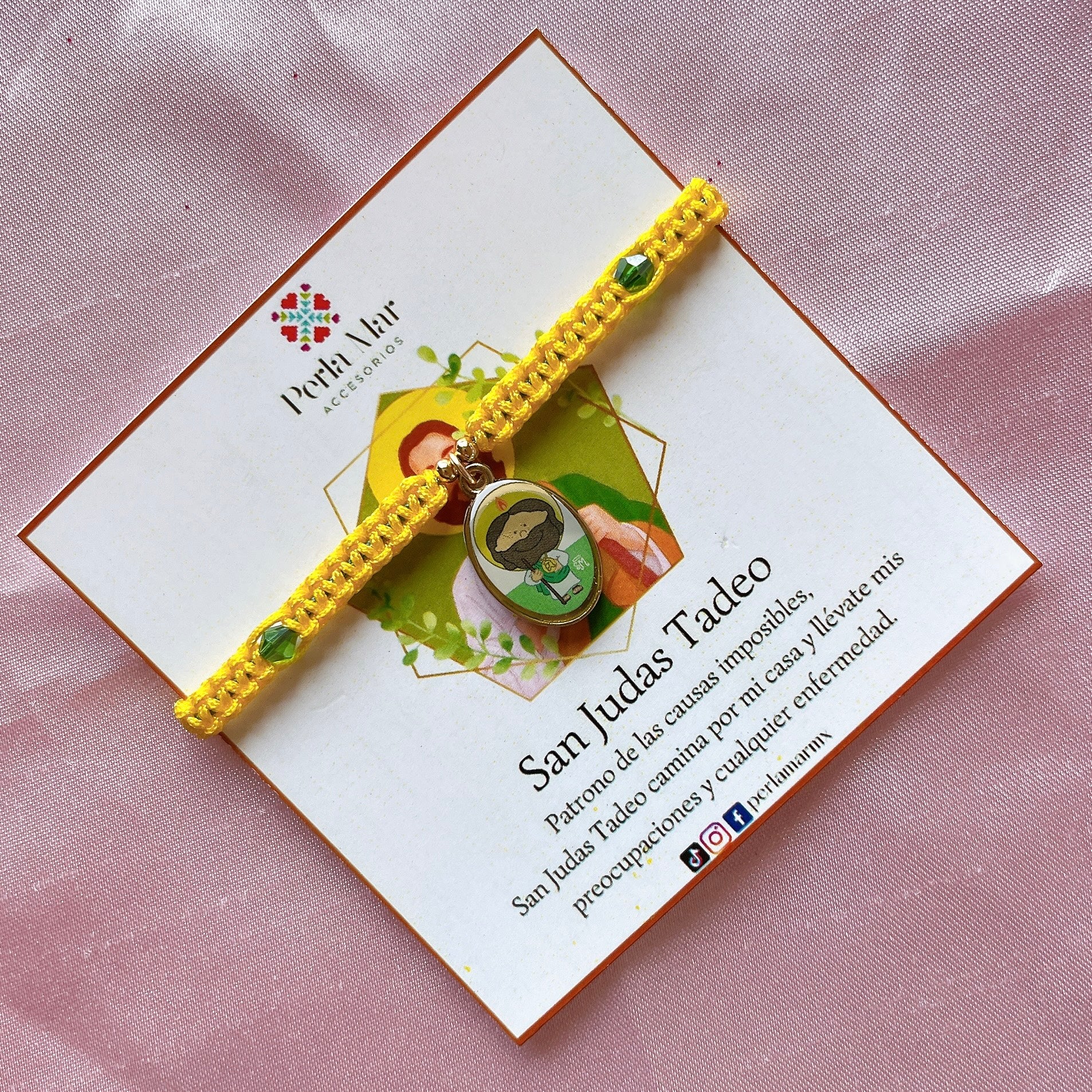 Pulsera san Judas dije de chapa