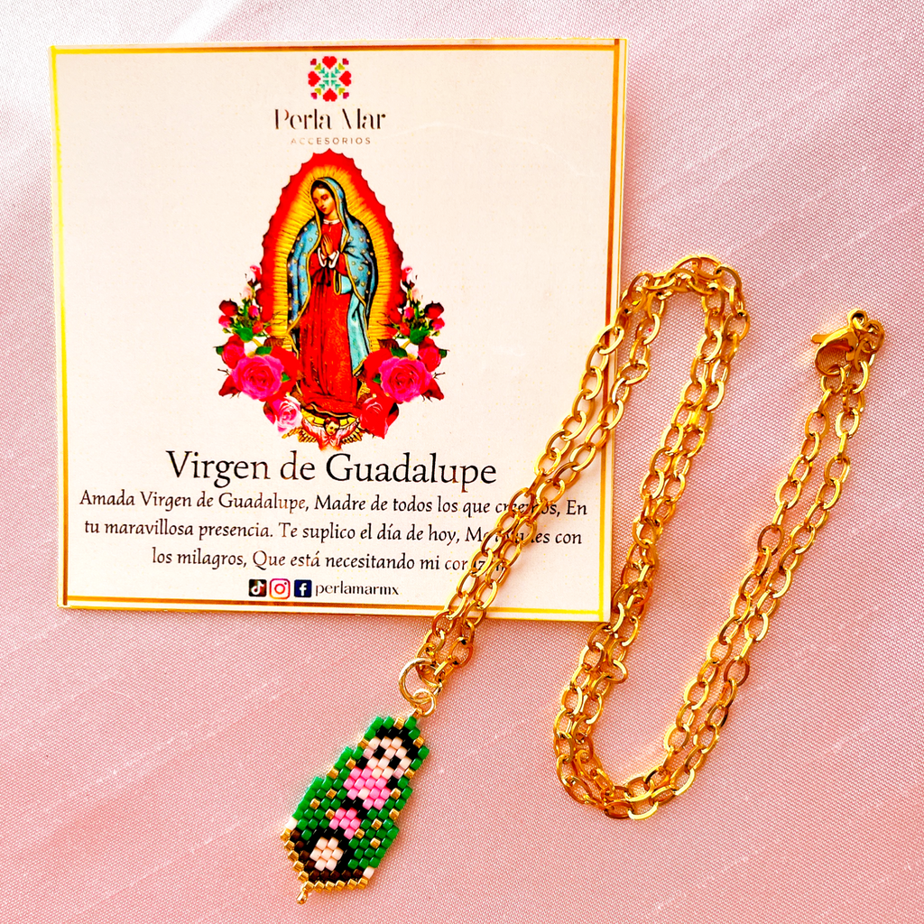 Virgen de Guadalupe con angelito