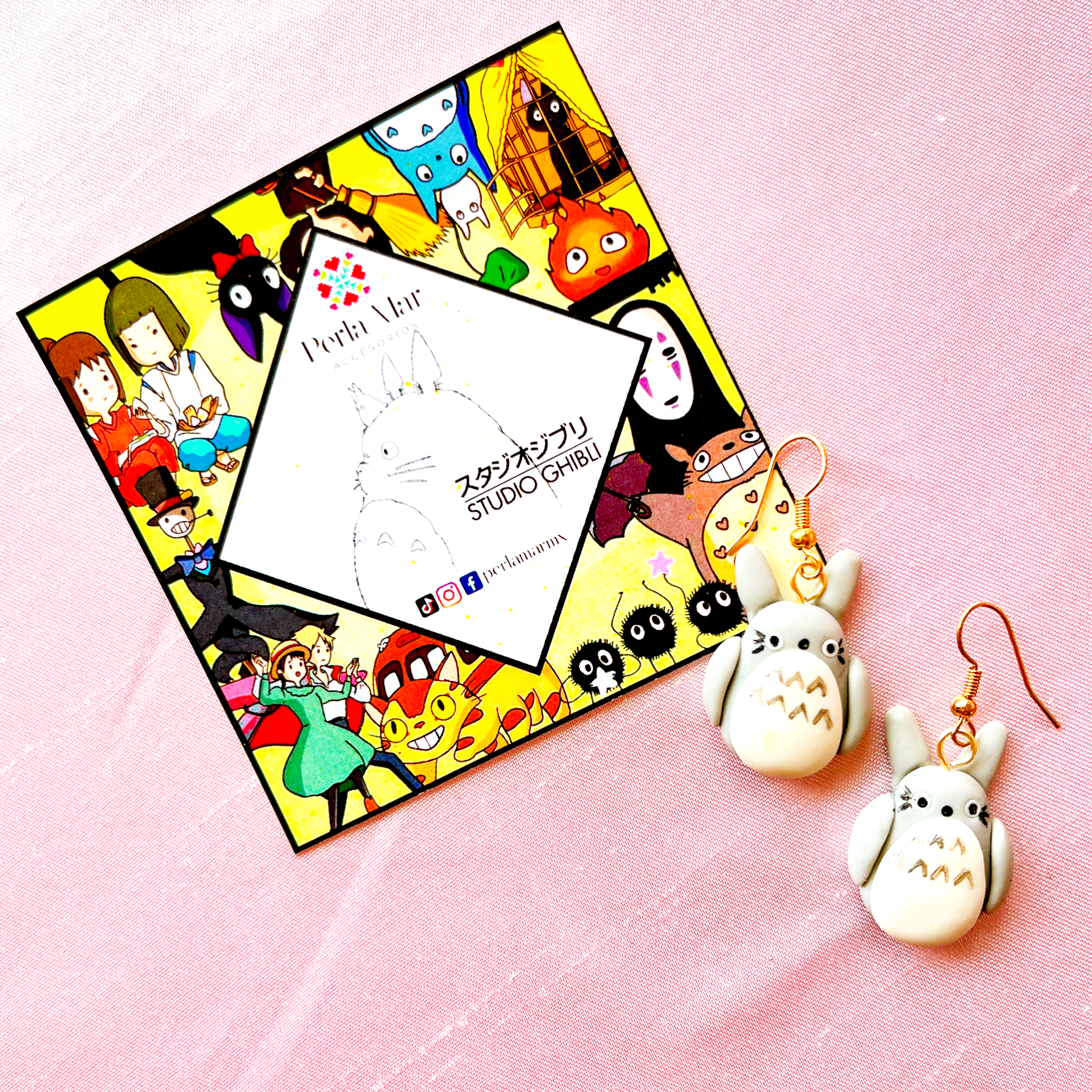 Aretes de pasta chicos