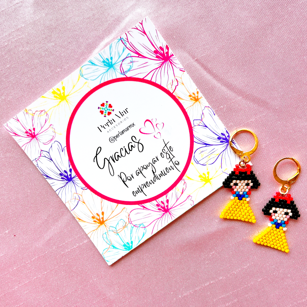 Aretes Miyuki princesas