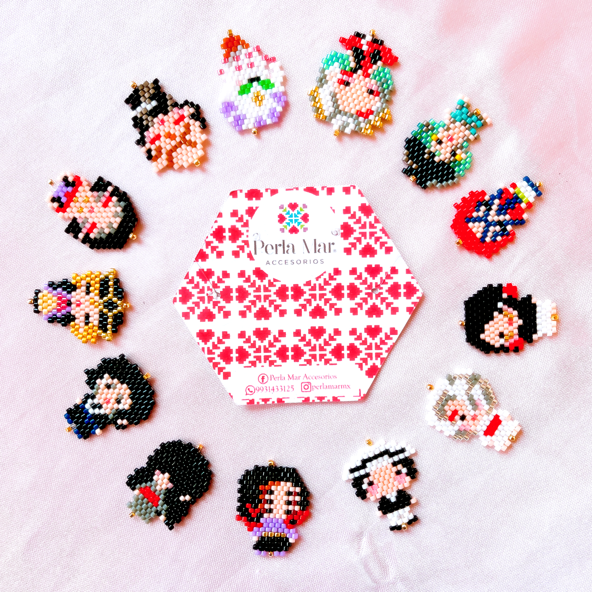 Pulseras Demon Slayer Lunas Demoníacas