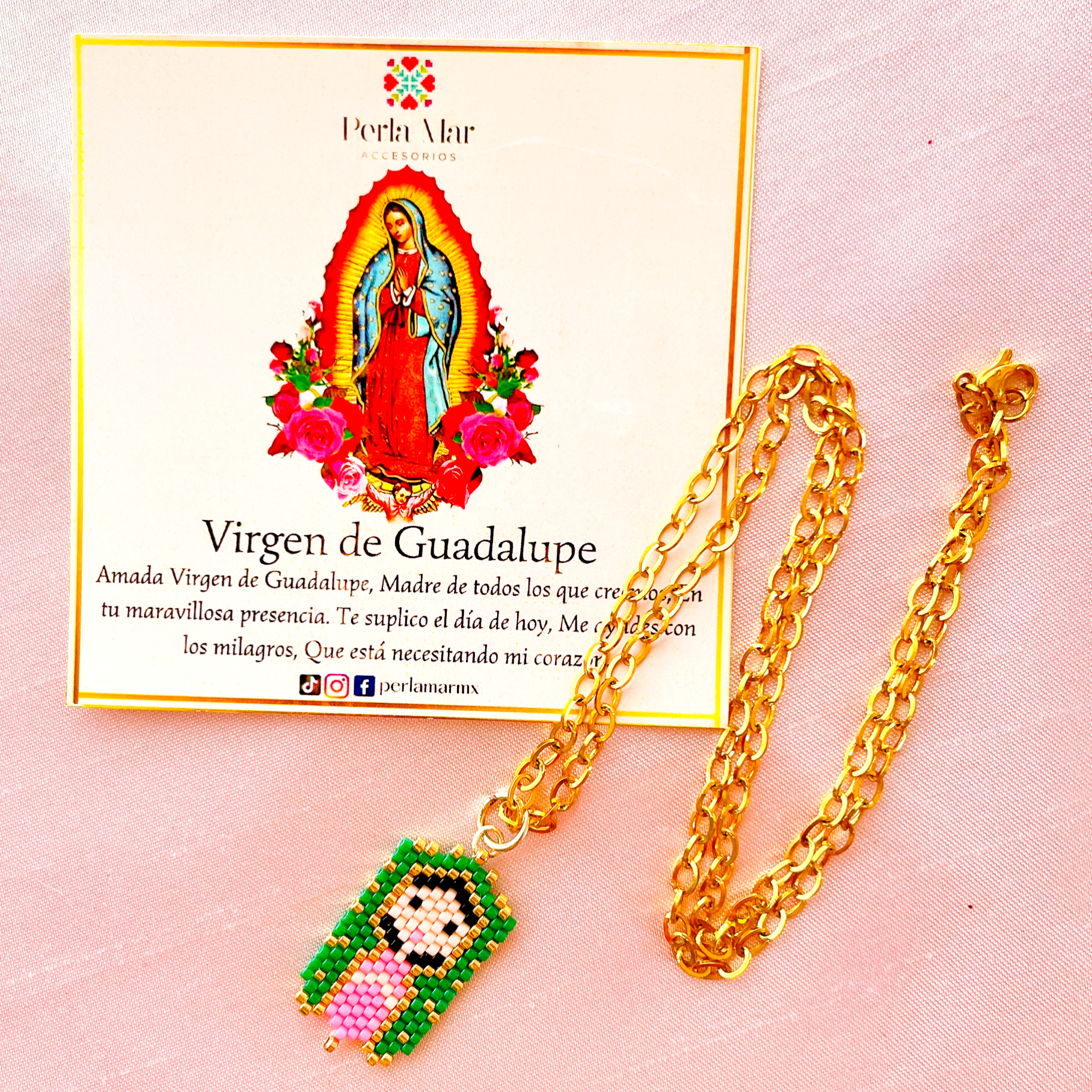 Virgen de Guadalupe rectangular