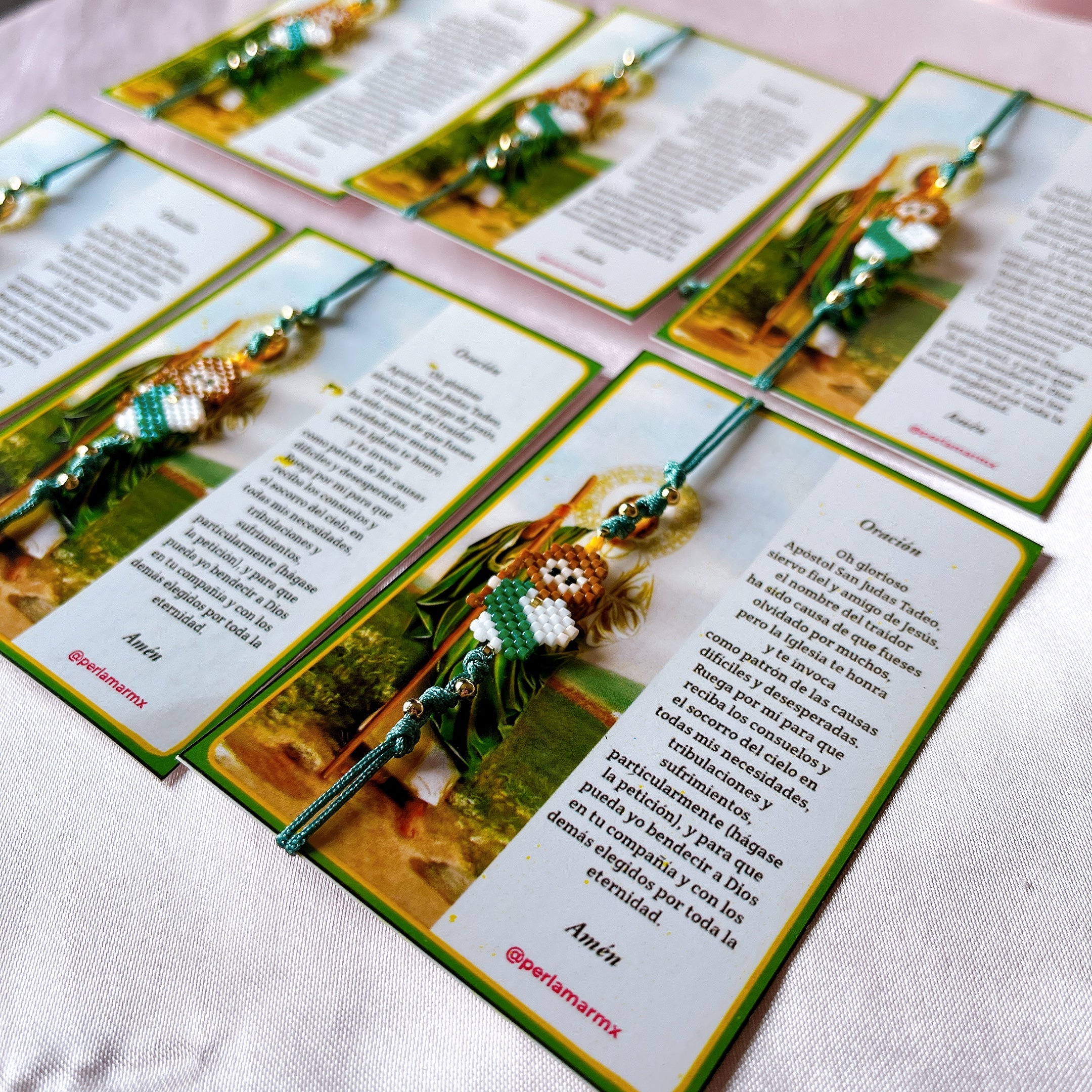 Pulsera San Judas mediano vertical