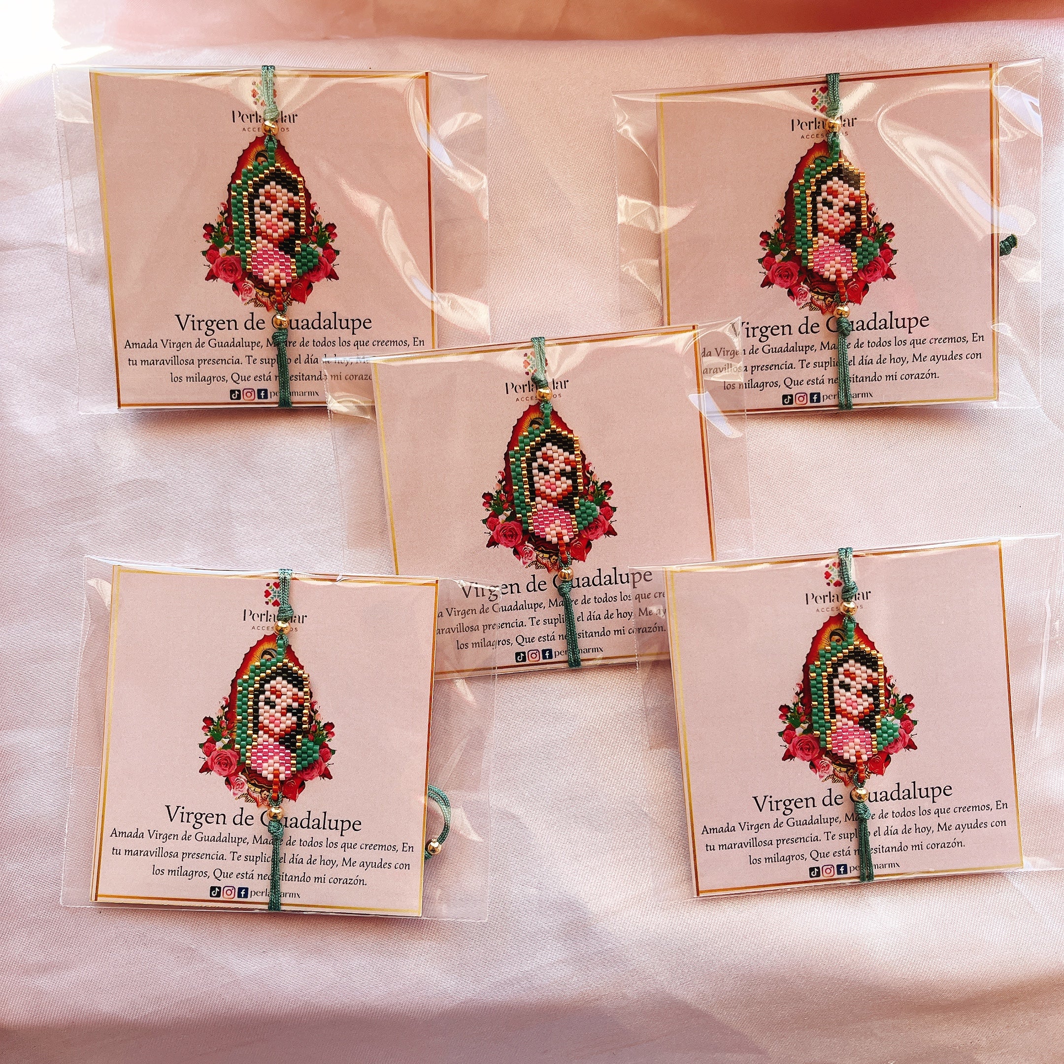 Pulsera Virgen de Guadalupe Carita