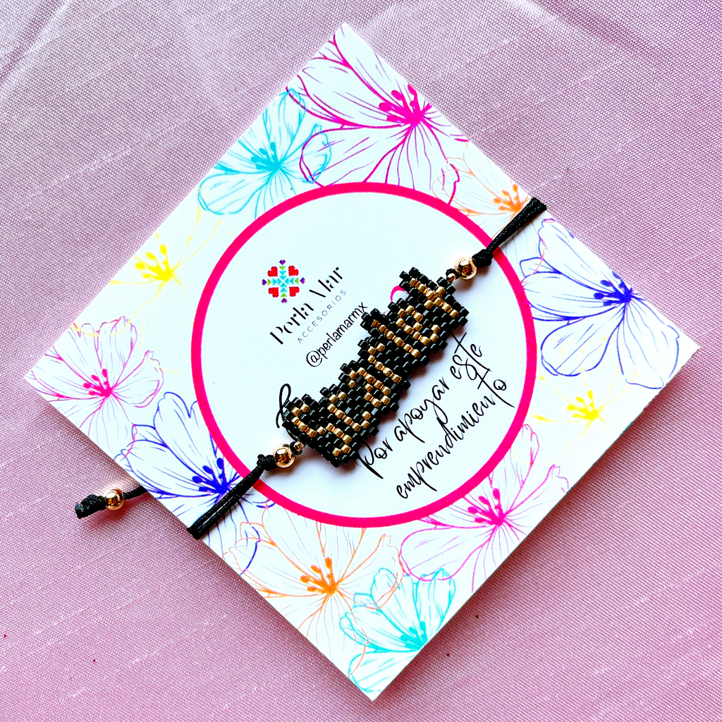 Pulsera personalizada con nombre
