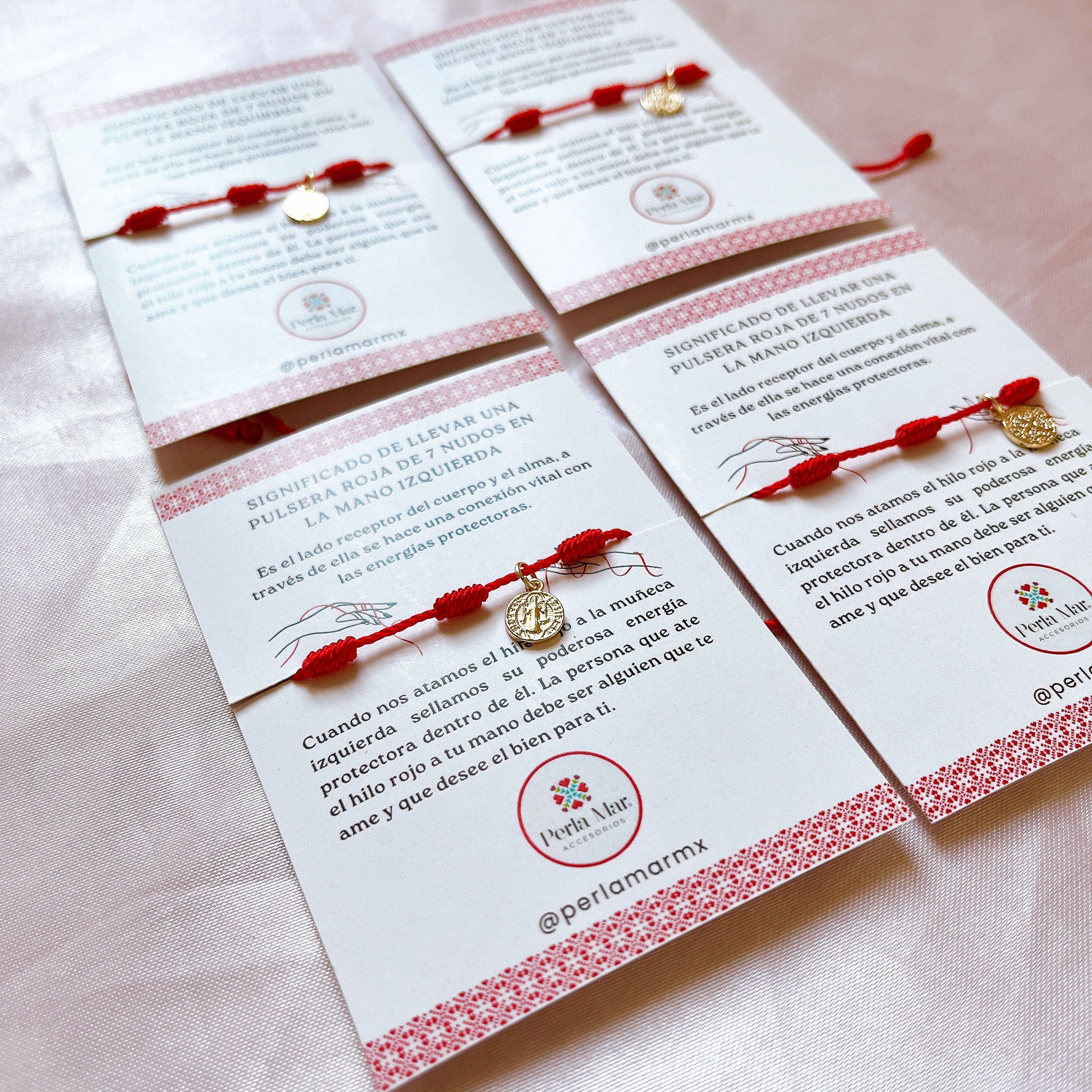 Pulsera 7 nudos con dije