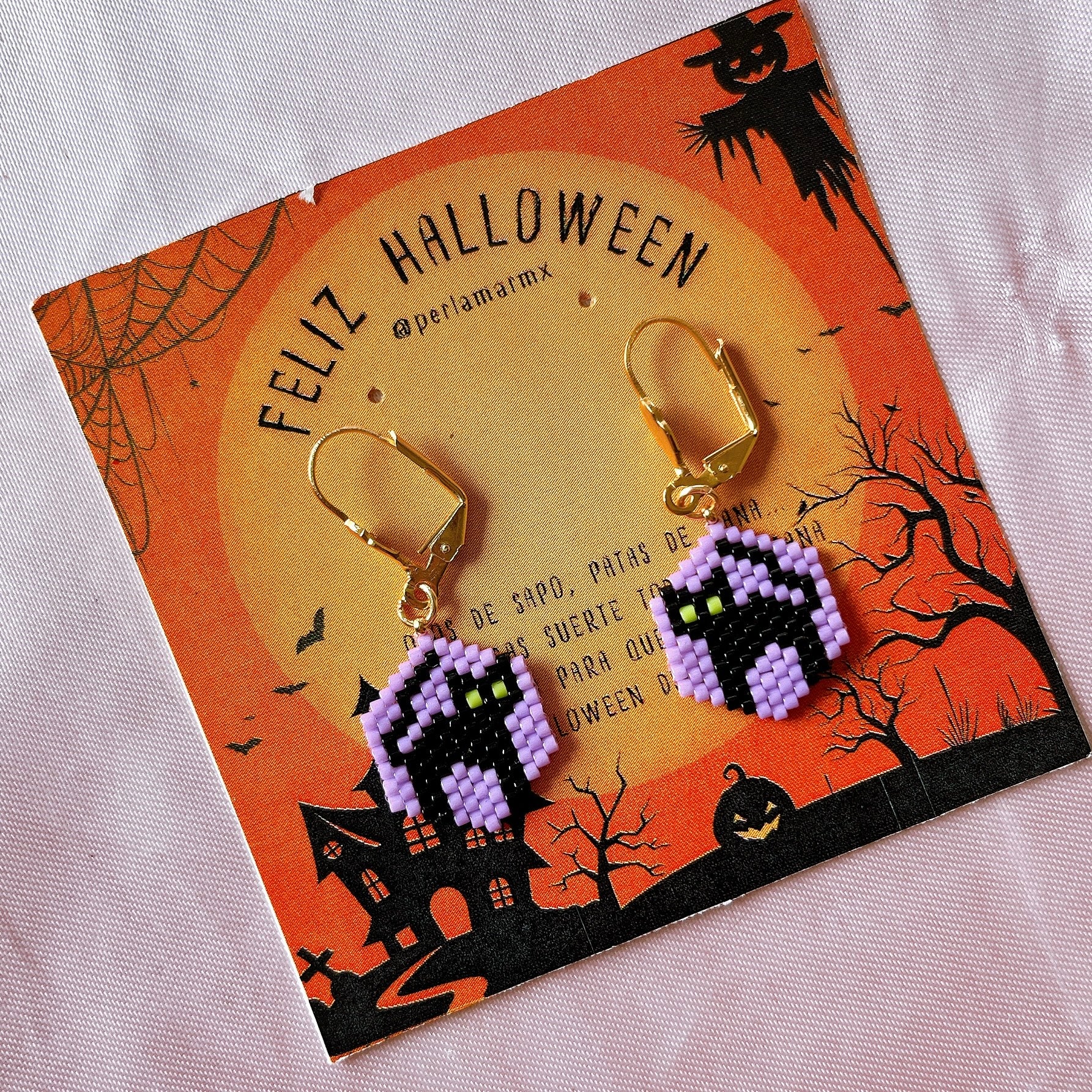 Aretes hexágono de gato