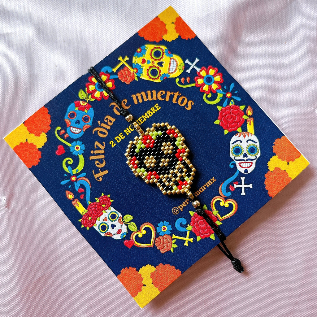 Pulseras Calaveras de azúcar