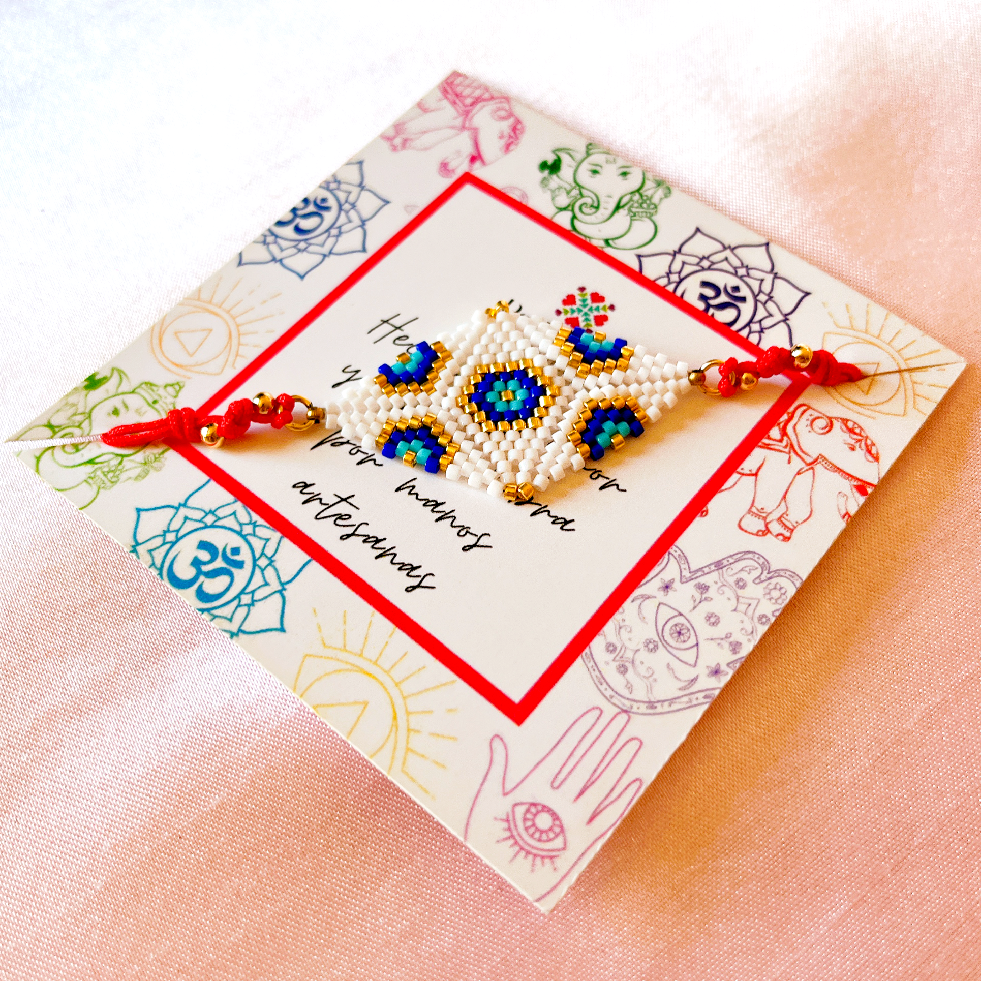 Pulsera rombo ojo turco