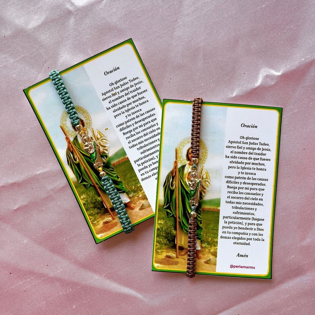 Pulsera san Judas dije de chapa