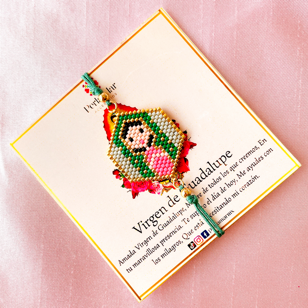 Virgen de Guadalupe hexágono