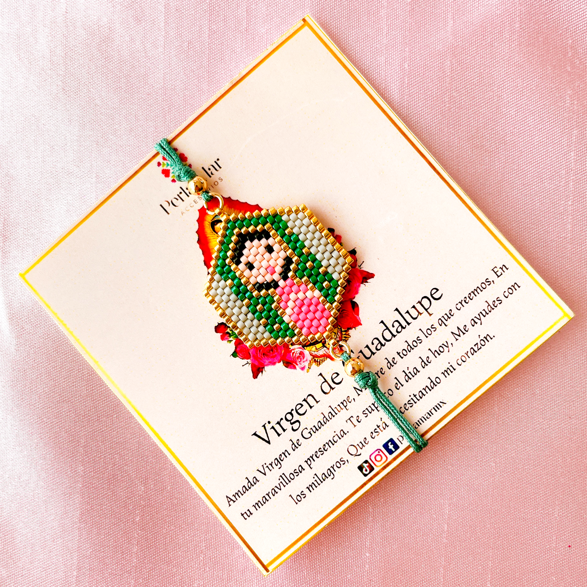 Virgen de Guadalupe hexágono