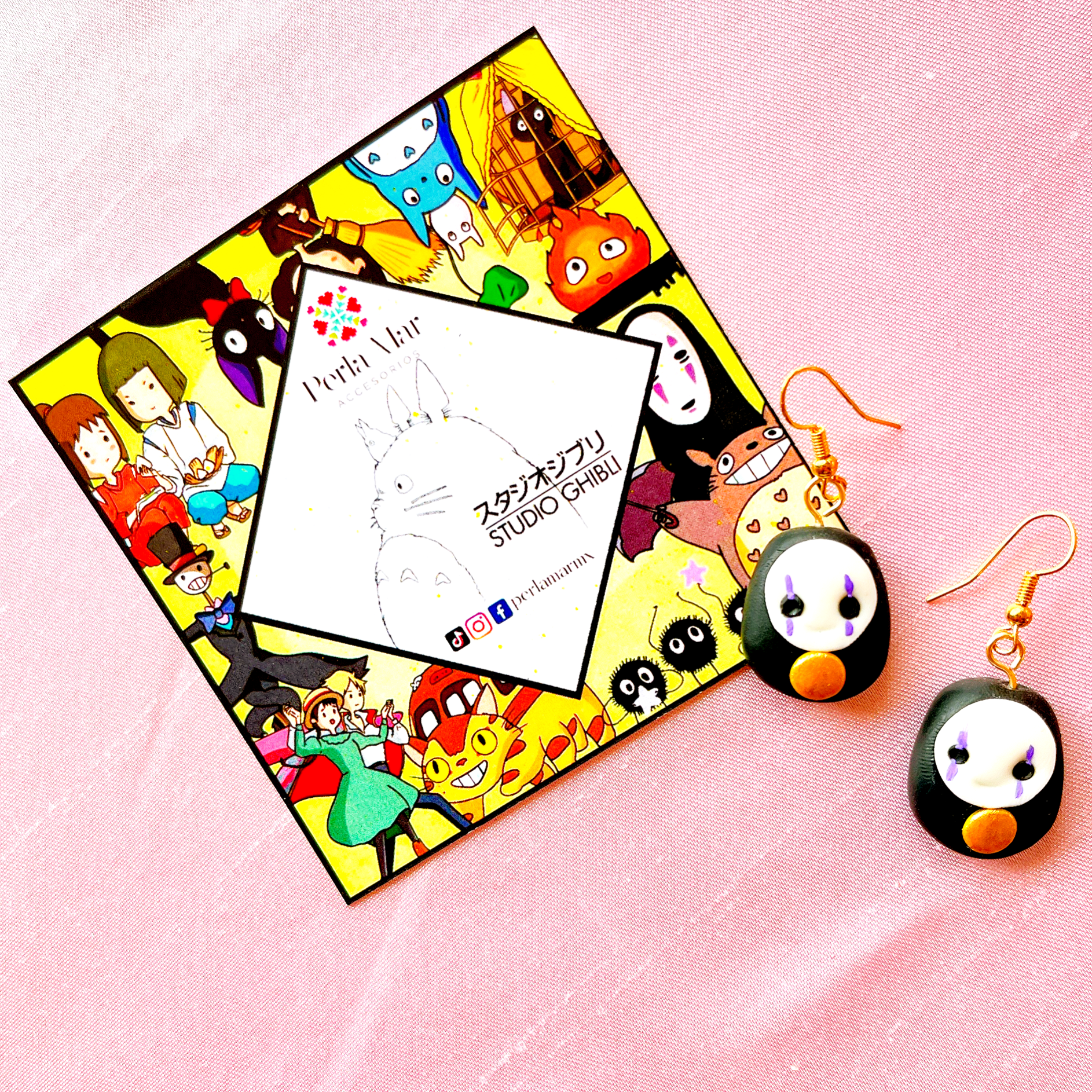 Aretes de pasta chicos