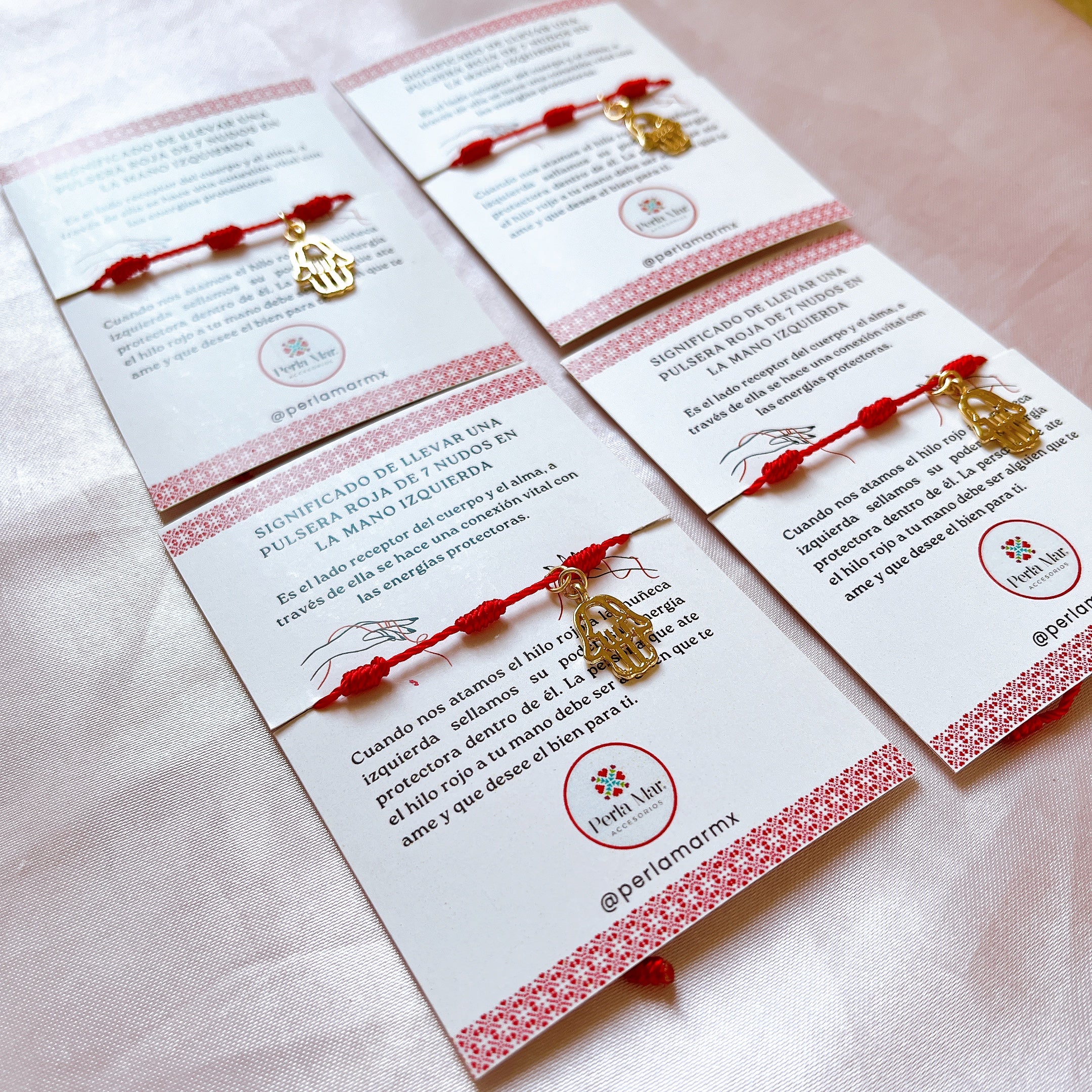 Pulsera 7 nudos con dije